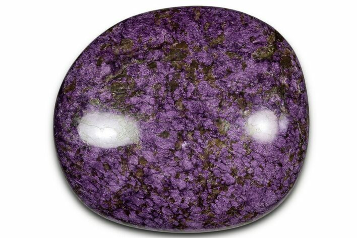 Polished Purple Chromium-Bearing Iowaite w/ Serpentine - Siberia #356559